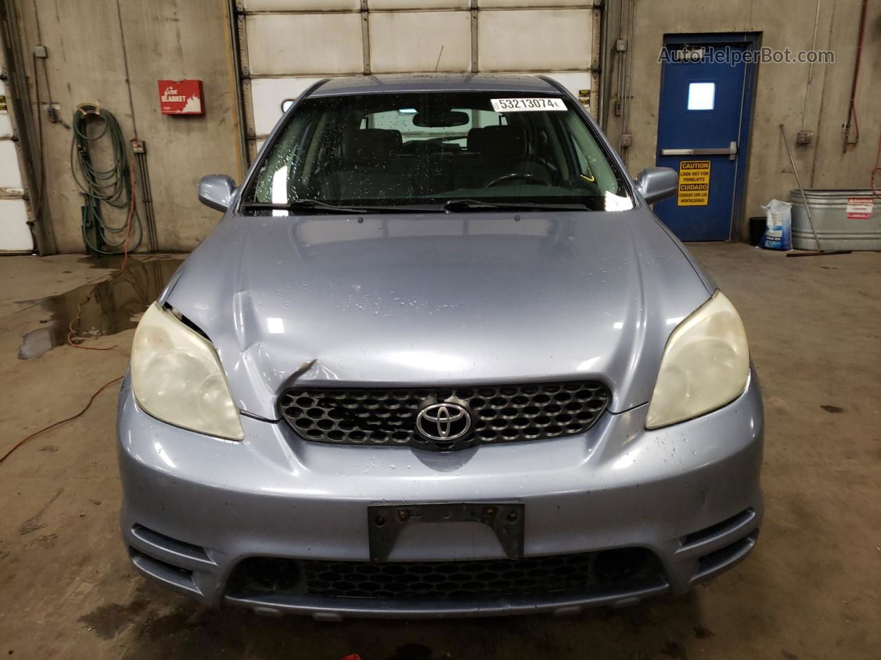 2004 Toyota Corolla Matrix Xr Blue vin: 2T1KR32E44C307675