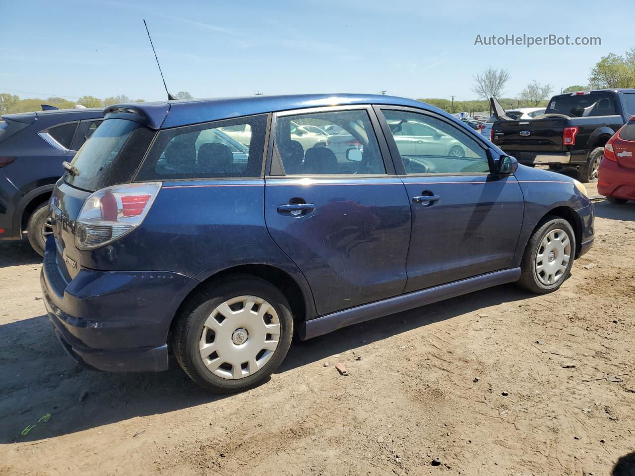 2005 Toyota Corolla Matrix Xr Blue vin: 2T1KR32E45C341911