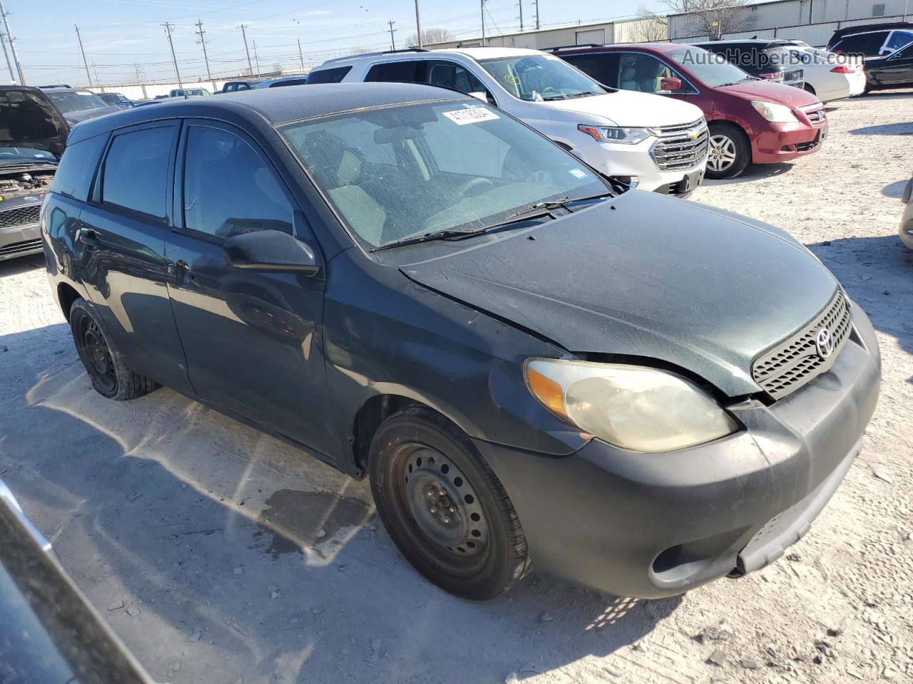 2005 Toyota Corolla Matrix Xr Gray vin: 2T1KR32E45C480338