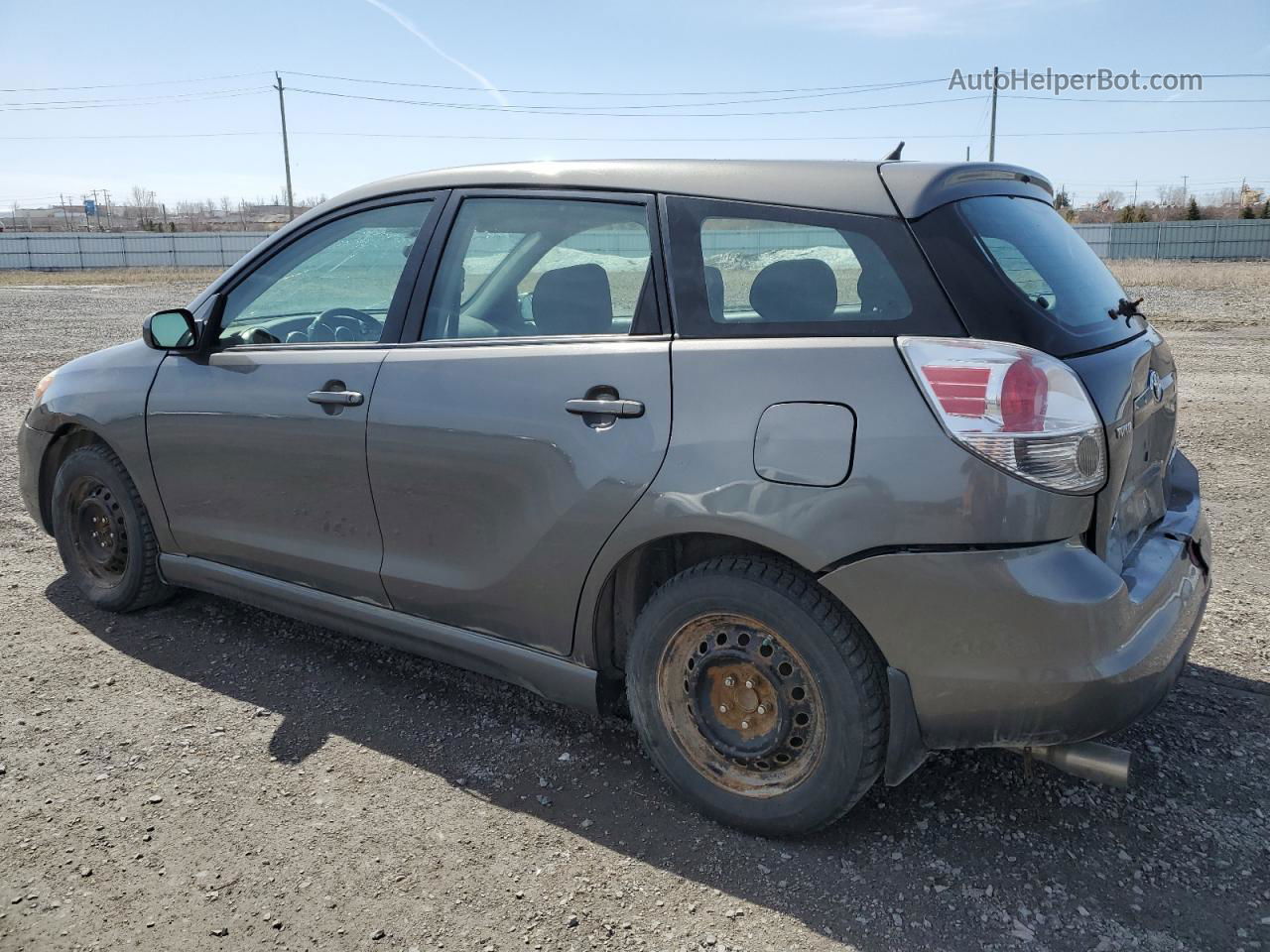 2008 Toyota Corolla Matrix Xr Gray vin: 2T1KR32E48C693939