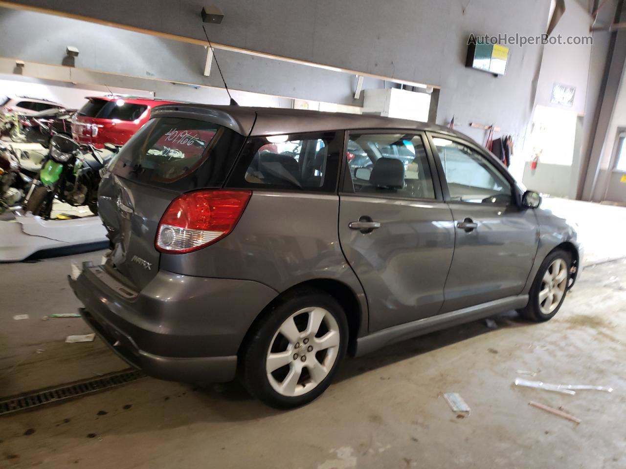 2004 Toyota Corolla Matrix Xr Gray vin: 2T1KR32E54C178619