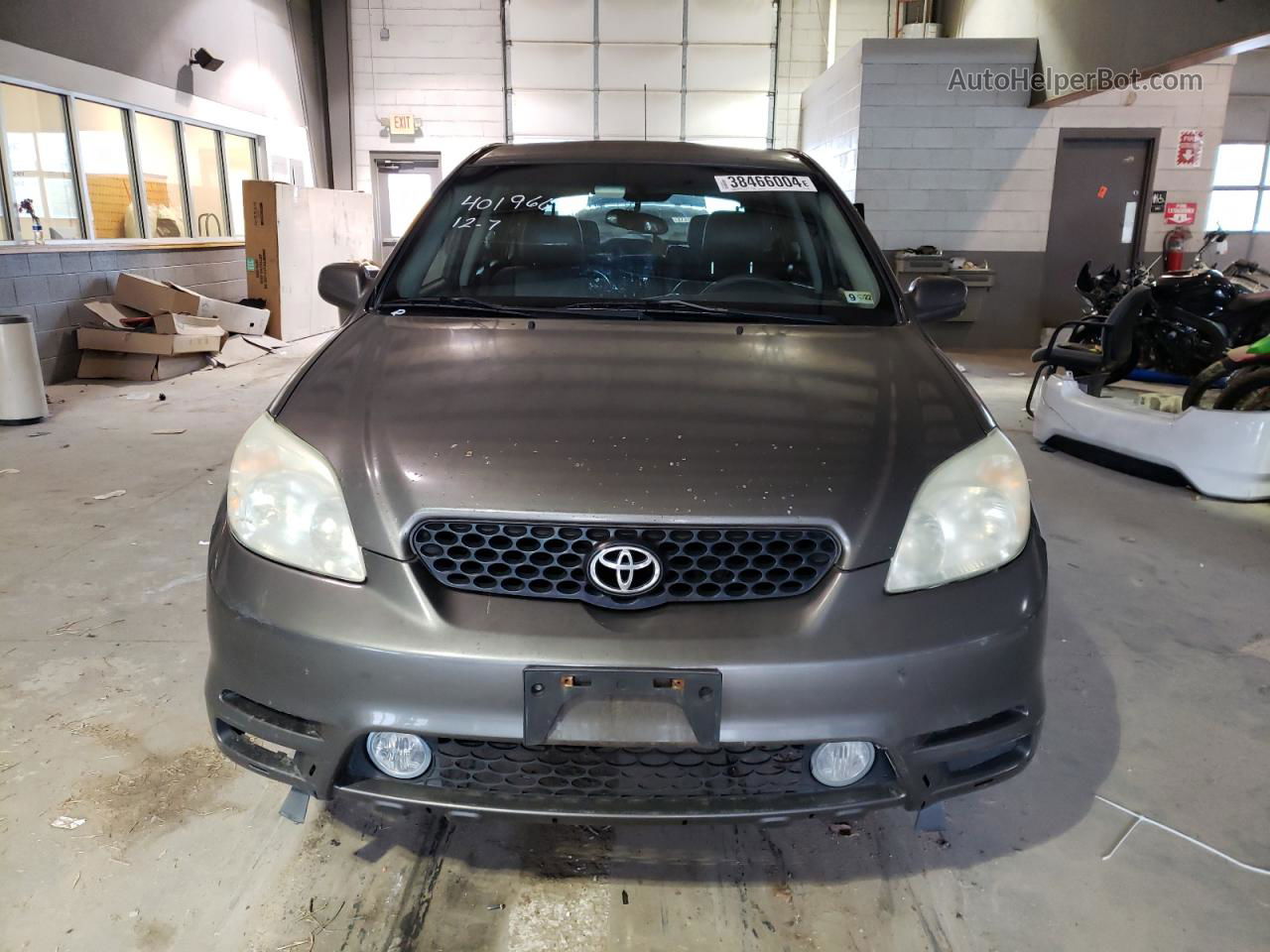 2004 Toyota Corolla Matrix Xr Gray vin: 2T1KR32E54C178619