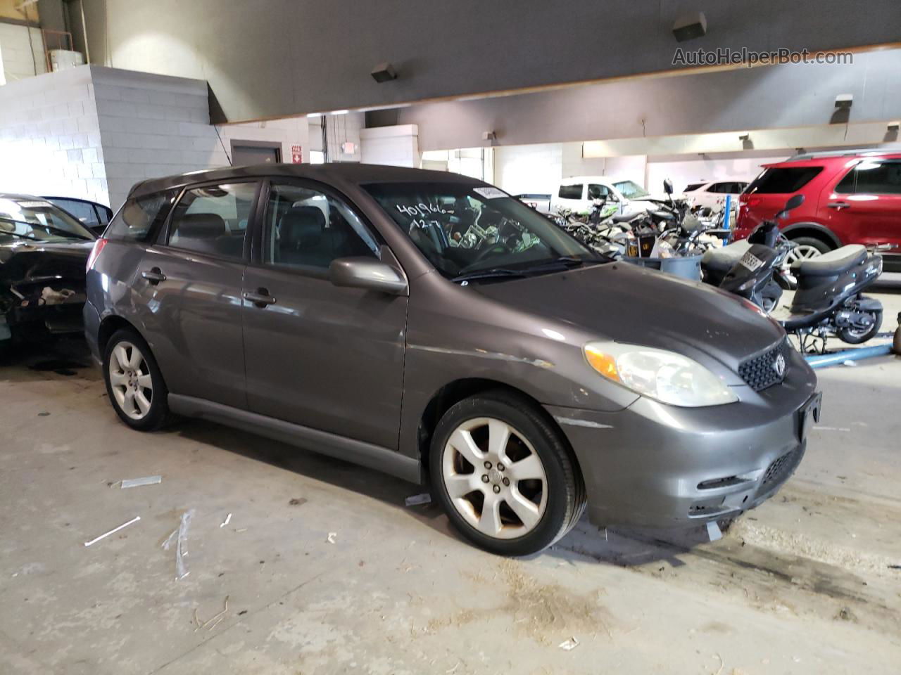 2004 Toyota Corolla Matrix Xr Gray vin: 2T1KR32E54C178619