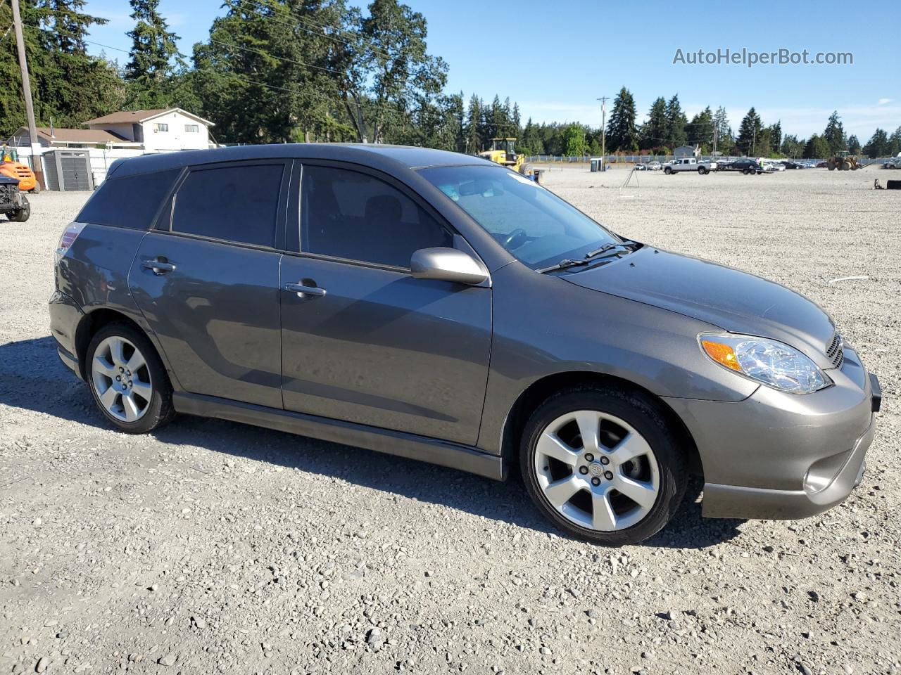 2005 Toyota Corolla Matrix Xr Gray vin: 2T1KR32E55C455559