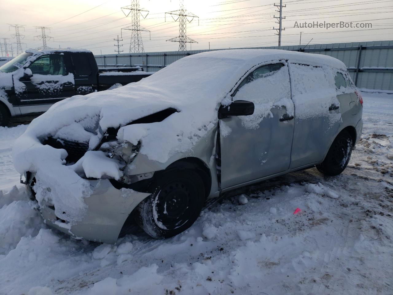 2003 Toyota Corolla Matrix Xr Silver vin: 2T1KR32E63C059105