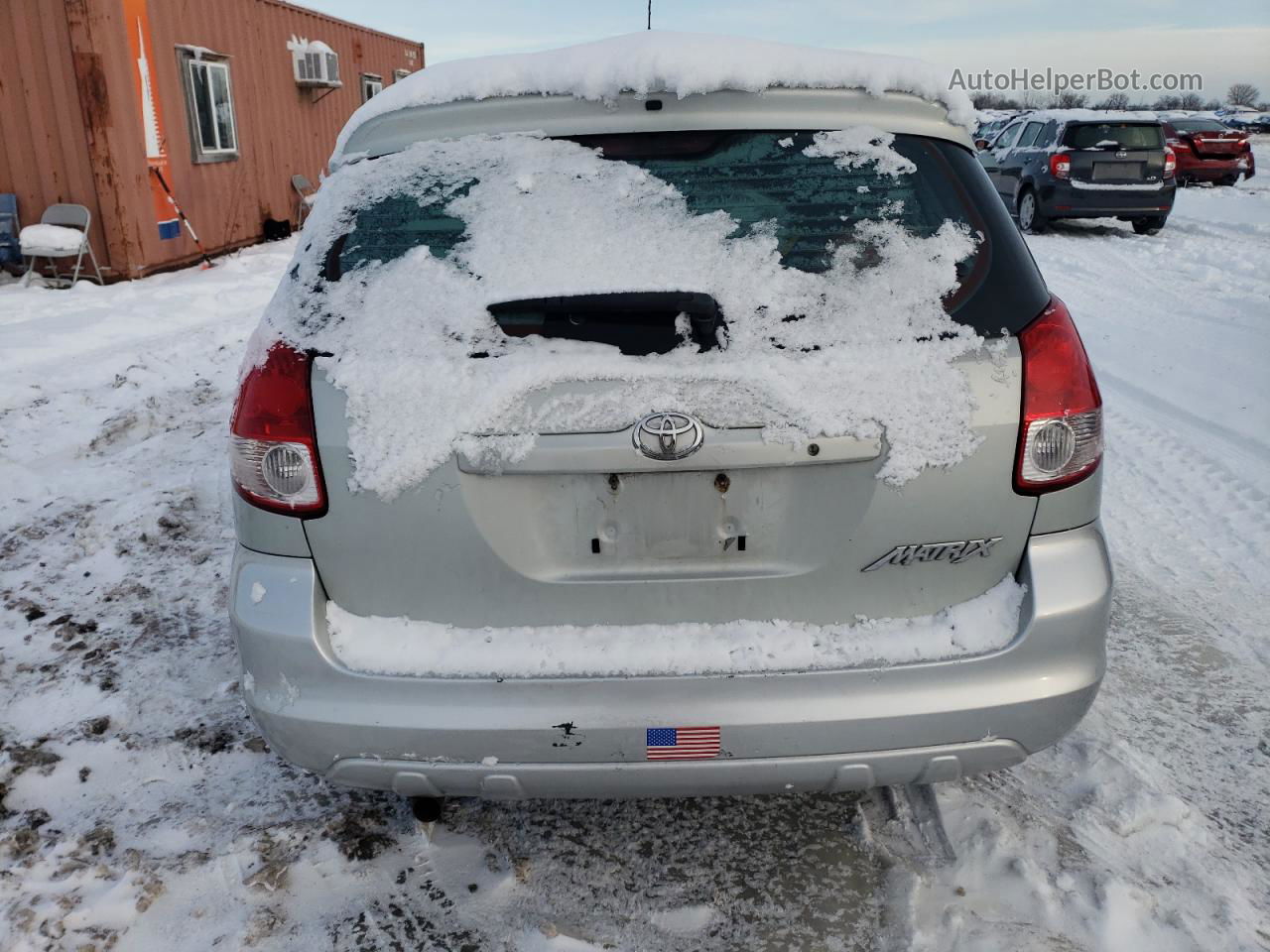 2003 Toyota Corolla Matrix Xr Silver vin: 2T1KR32E63C059105