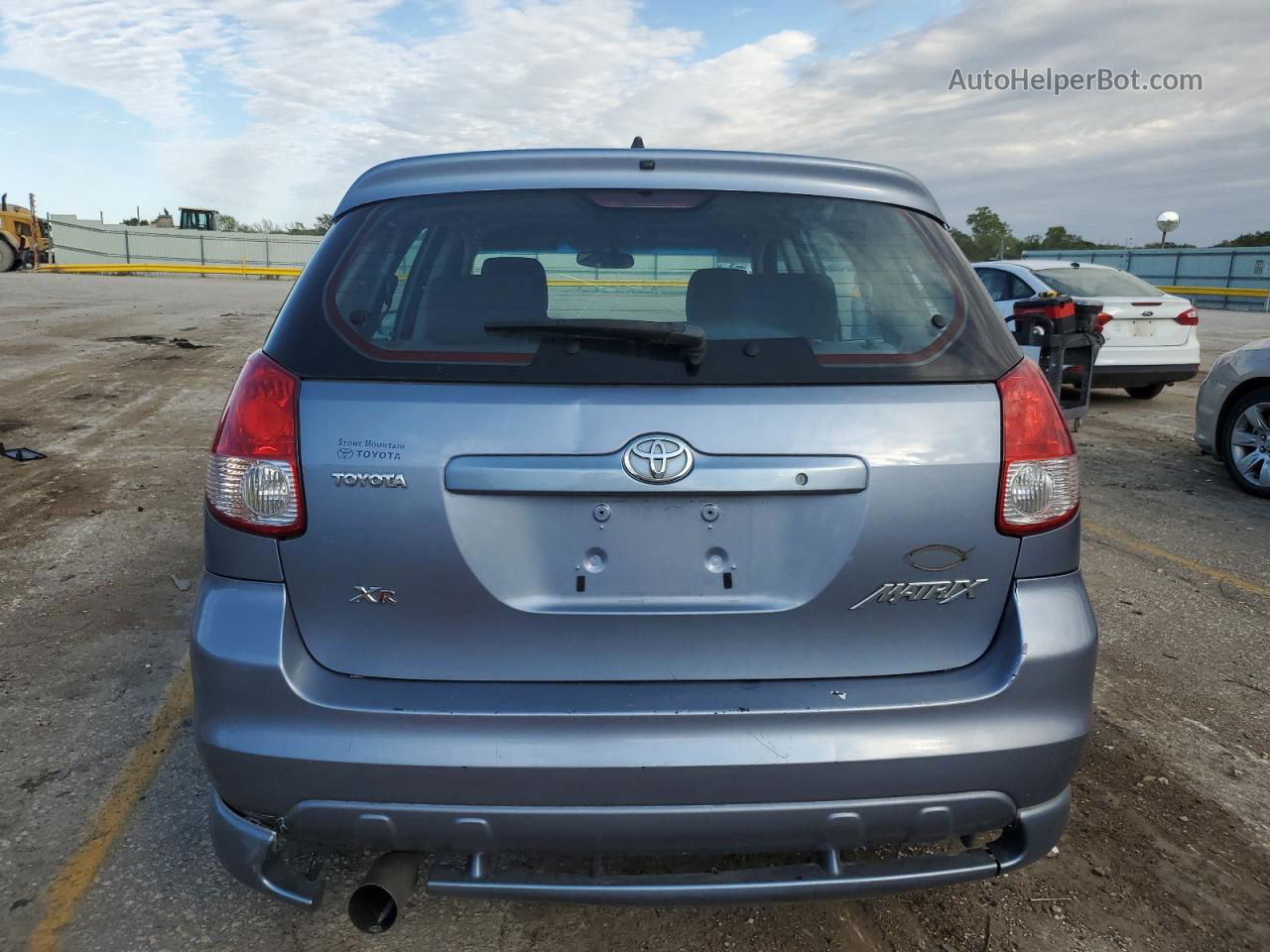 2003 Toyota Corolla Matrix Xr Blue vin: 2T1KR32E63C072789