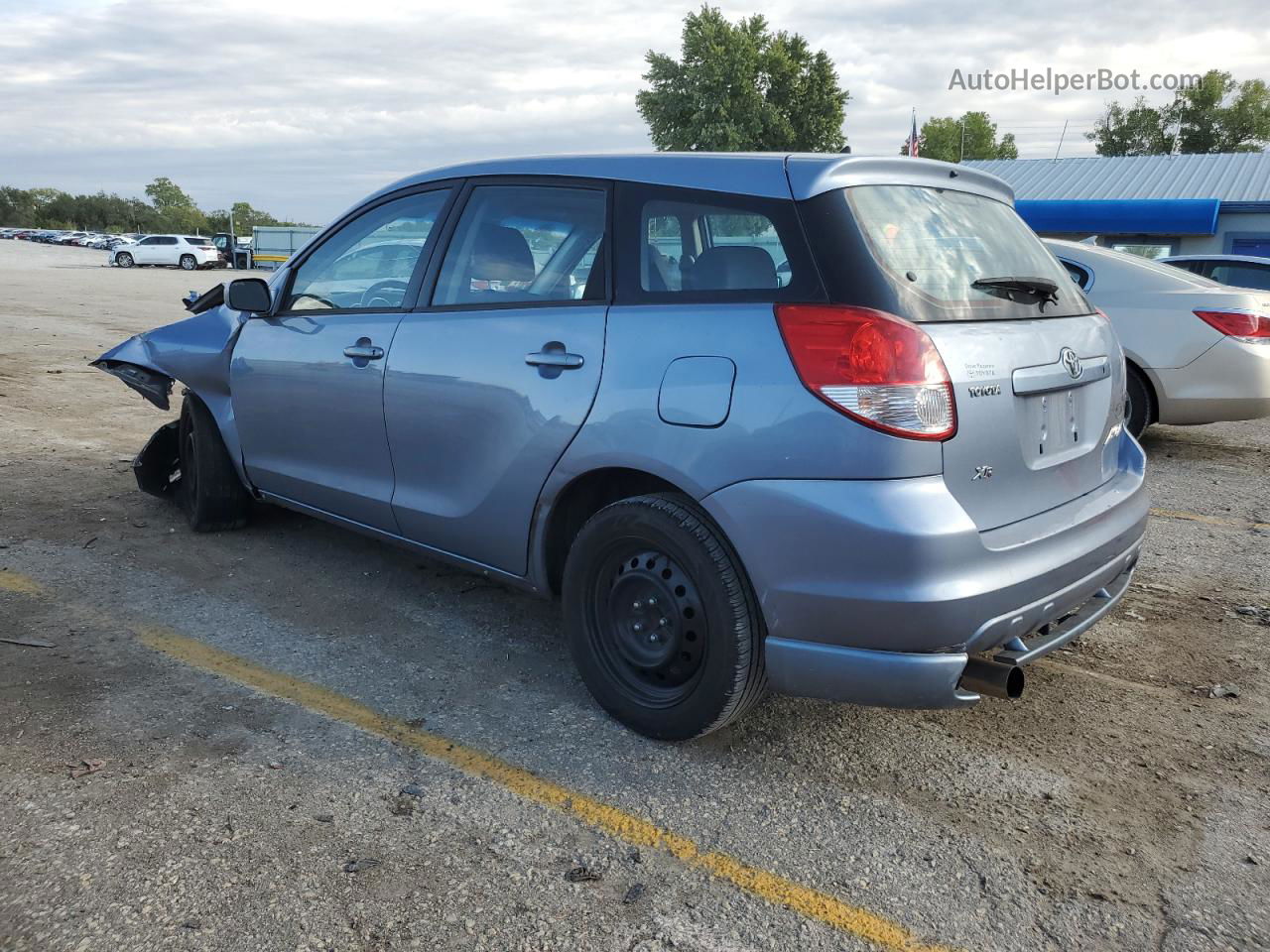 2003 Toyota Corolla Matrix Xr Blue vin: 2T1KR32E63C072789