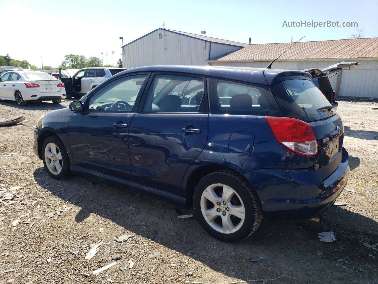 2004 Toyota Corolla Matrix Xr Blue vin: 2T1KR32E64C202054