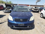 2004 Toyota Corolla Matrix Xr Blue vin: 2T1KR32E64C202054