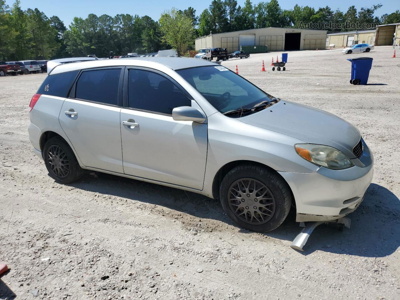 2004 Toyota Corolla Matrix Xr Silver vin: 2T1KR32E64C233045