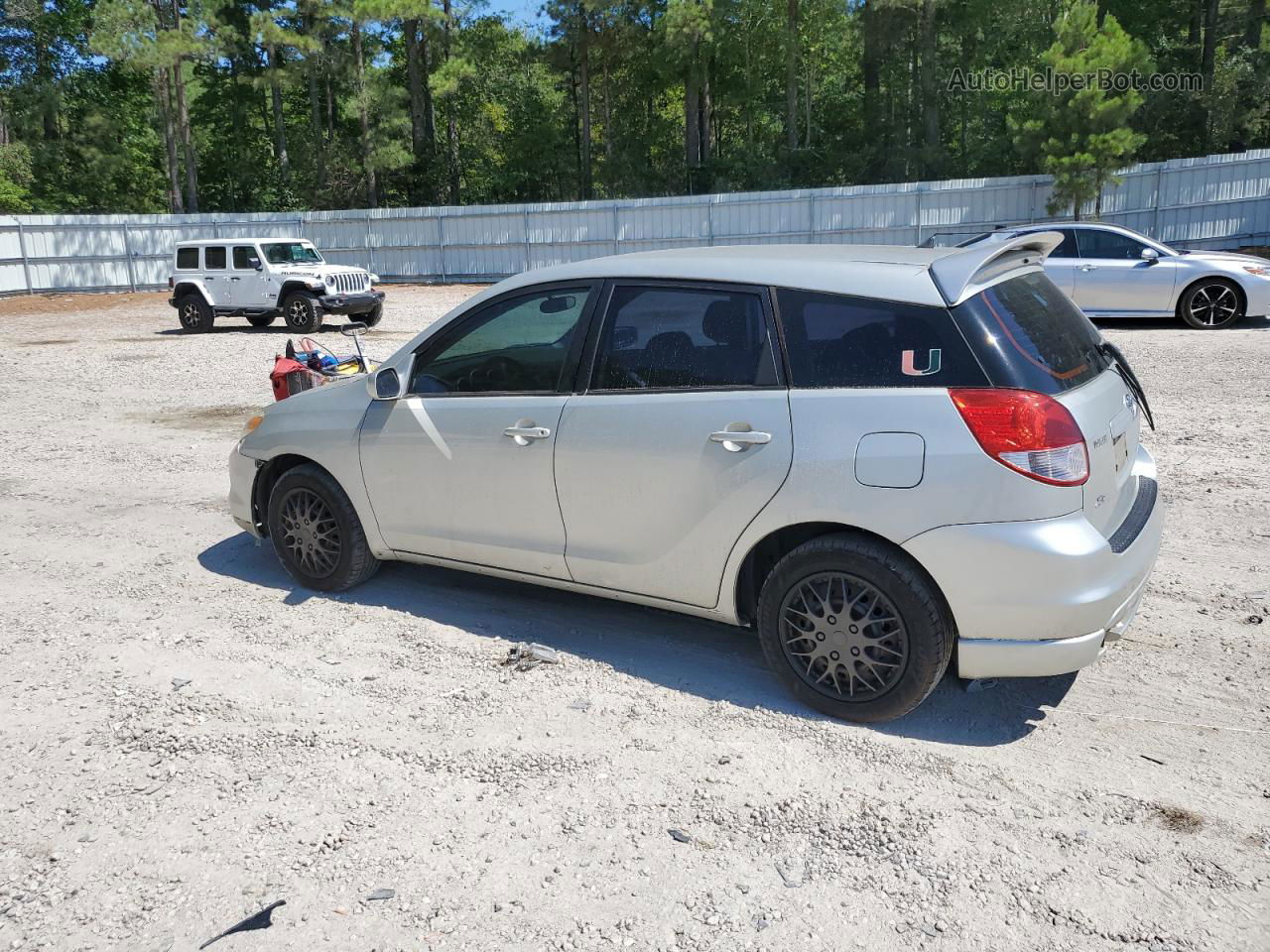 2004 Toyota Corolla Matrix Xr Silver vin: 2T1KR32E64C233045