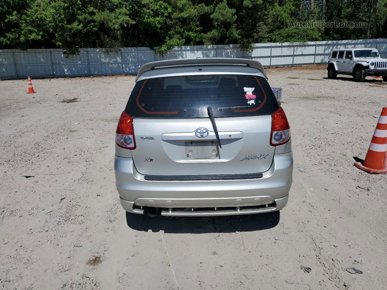 2004 Toyota Corolla Matrix Xr Silver vin: 2T1KR32E64C233045