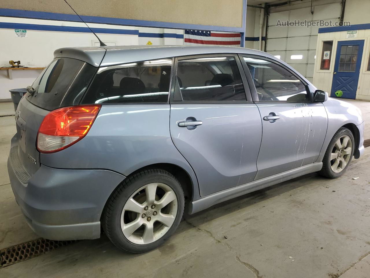 2004 Toyota Corolla Matrix Xr Blue vin: 2T1KR32E64C237760