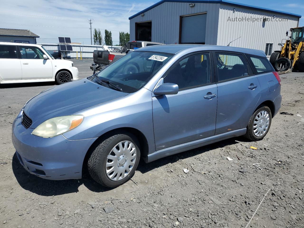 2004 Toyota Corolla Matrix Xr Silver vin: 2T1KR32E64C240514