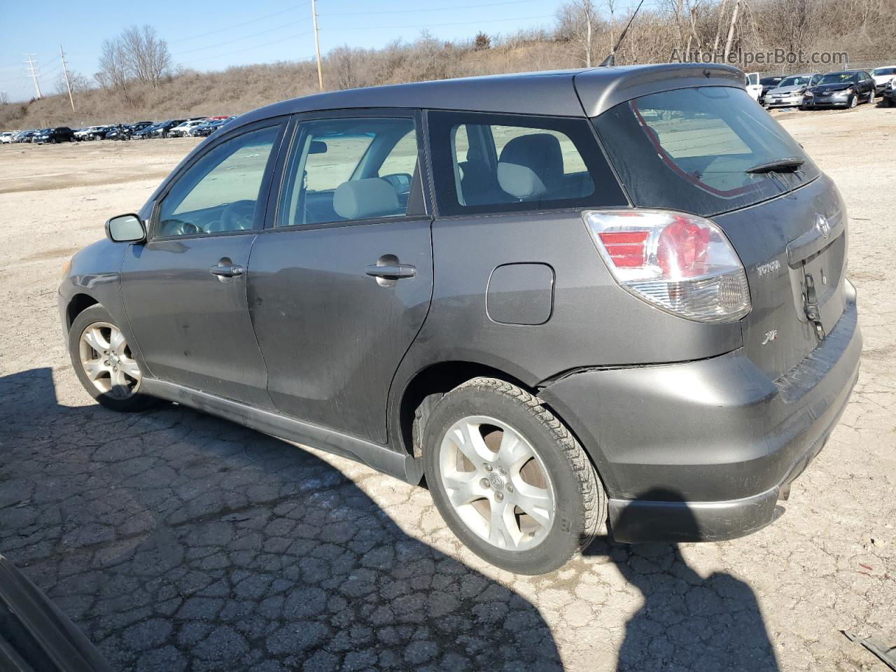 2005 Toyota Corolla Matrix Xr Gray vin: 2T1KR32E65C372805