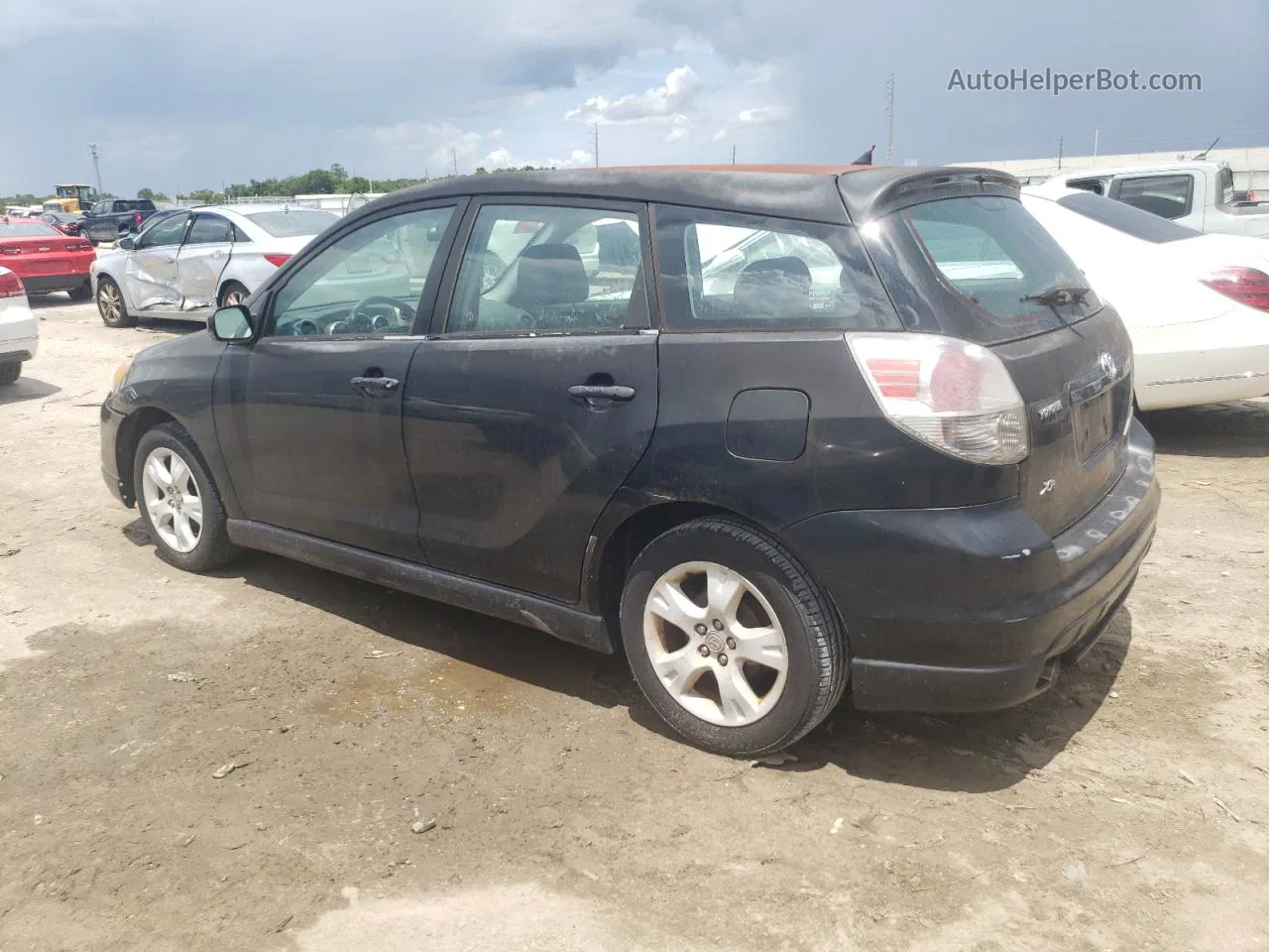 2005 Toyota Corolla Matrix Xr Black vin: 2T1KR32E65C495343