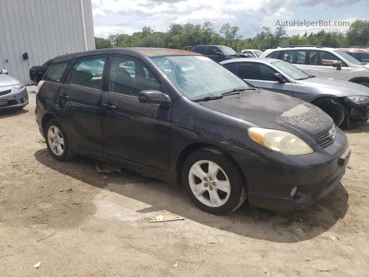 2005 Toyota Corolla Matrix Xr Black vin: 2T1KR32E65C495343