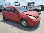 2008 Toyota Corolla Matrix Xr Red vin: 2T1KR32E68C713737