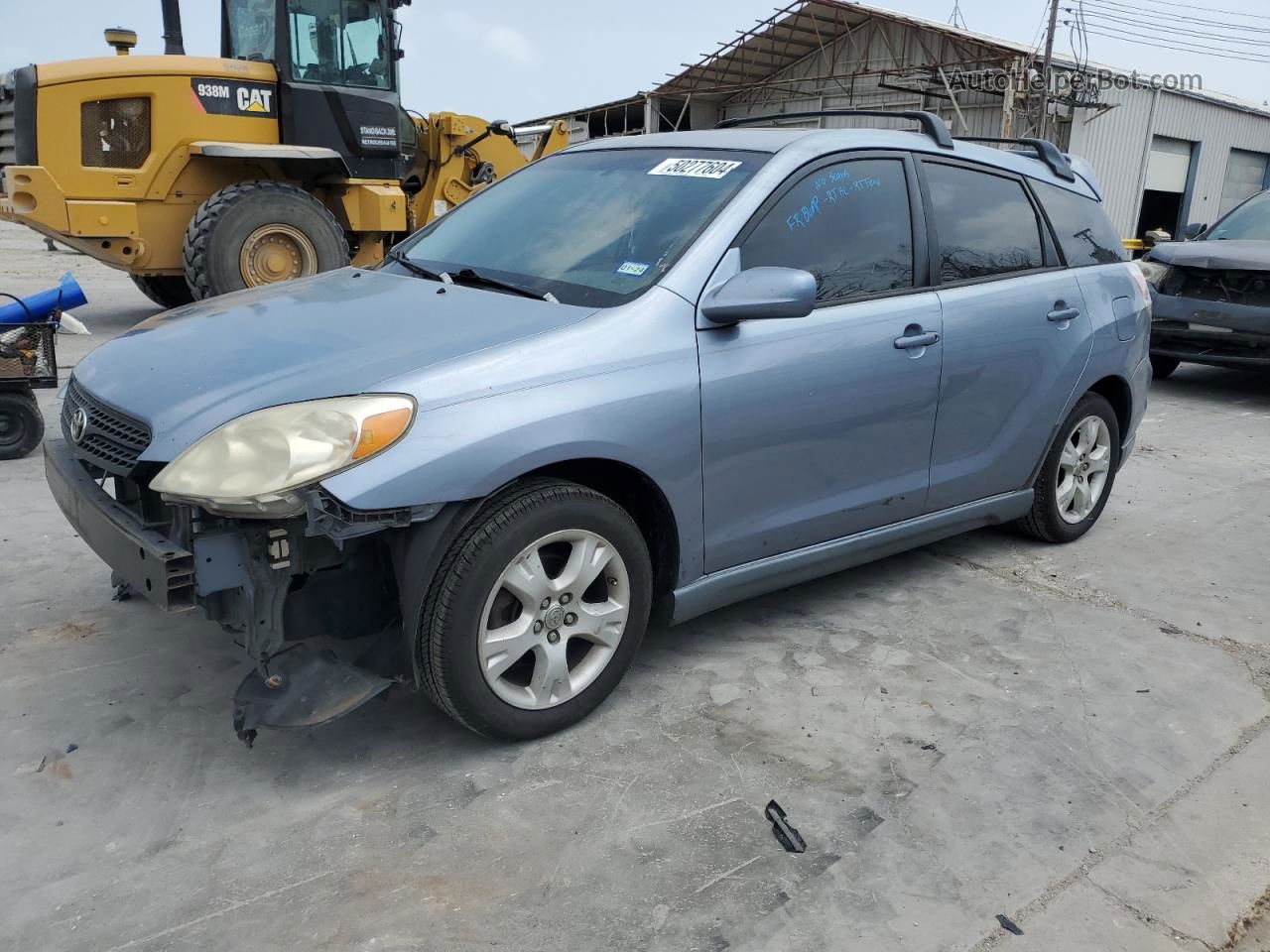 2008 Toyota Corolla Matrix Xr Blue vin: 2T1KR32E68C718100