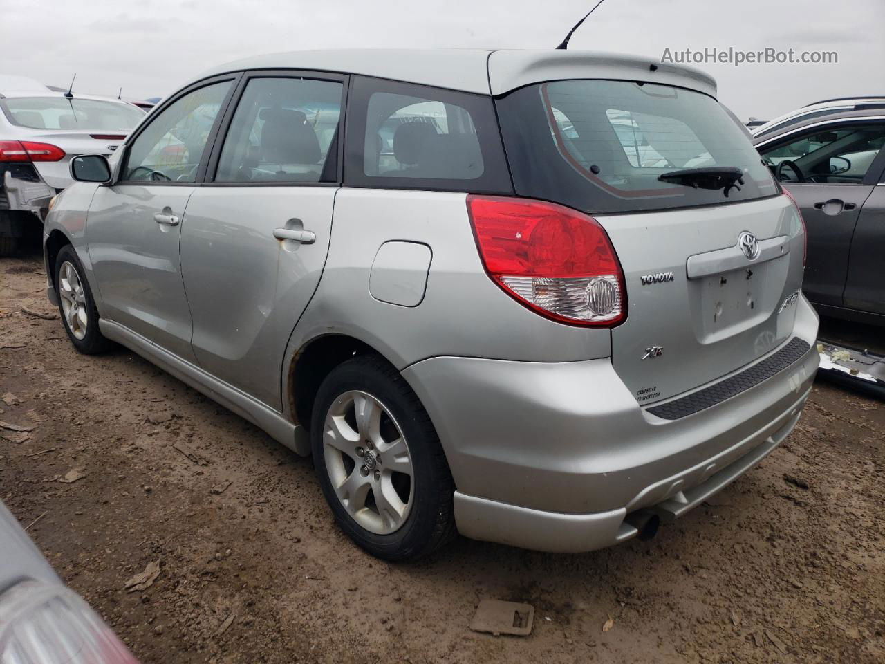 2003 Toyota Corolla Matrix Xr Silver vin: 2T1KR32E73C150125