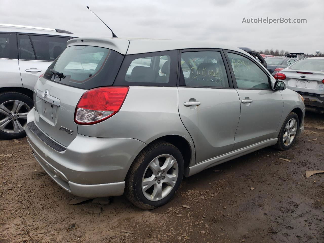 2003 Toyota Corolla Matrix Xr Silver vin: 2T1KR32E73C150125