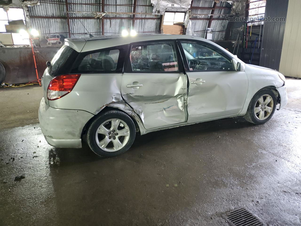 2004 Toyota Corolla Matrix Xr Silver vin: 2T1KR32E74C215850