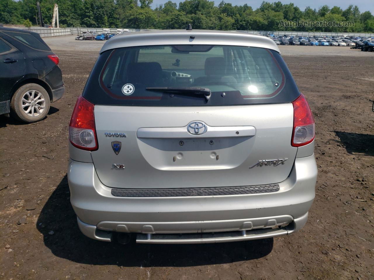 2004 Toyota Corolla Matrix Xr Silver vin: 2T1KR32E74C235211