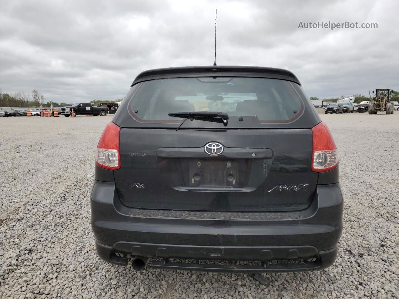 2004 Toyota Corolla Matrix Xr Black vin: 2T1KR32E74C274574