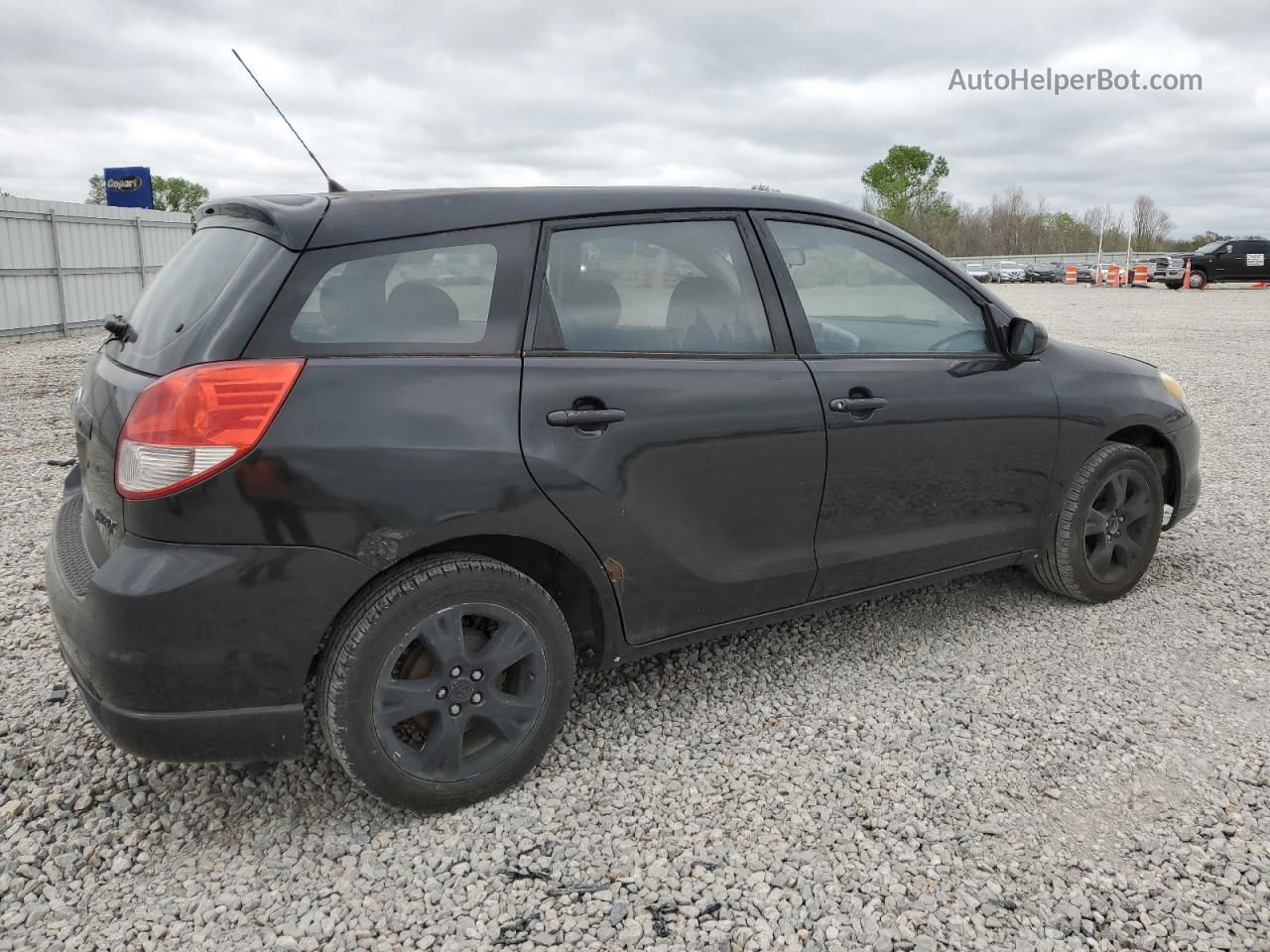 2004 Toyota Corolla Matrix Xr Black vin: 2T1KR32E74C274574