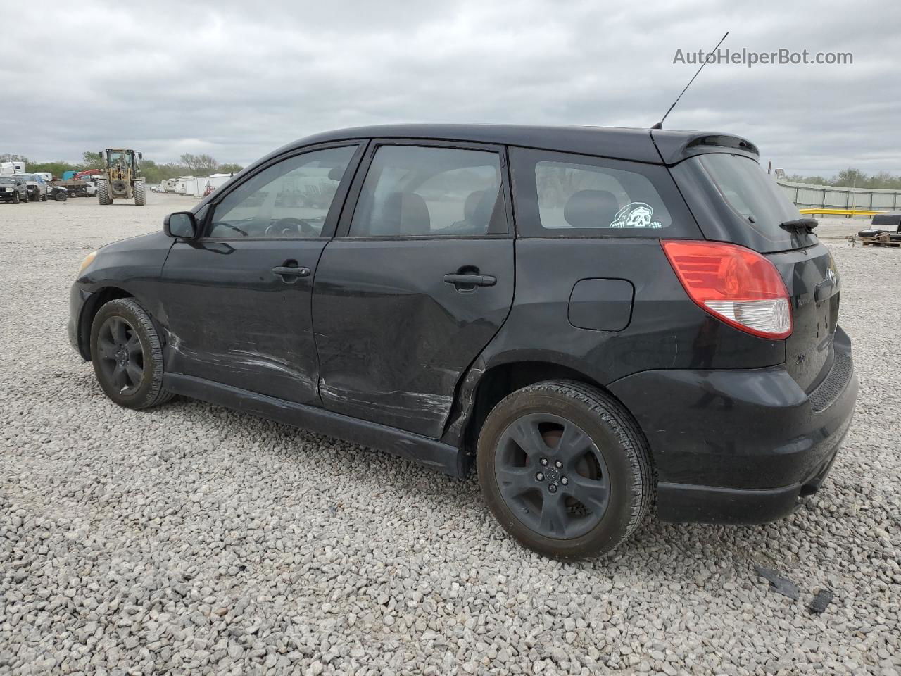 2004 Toyota Corolla Matrix Xr Black vin: 2T1KR32E74C274574