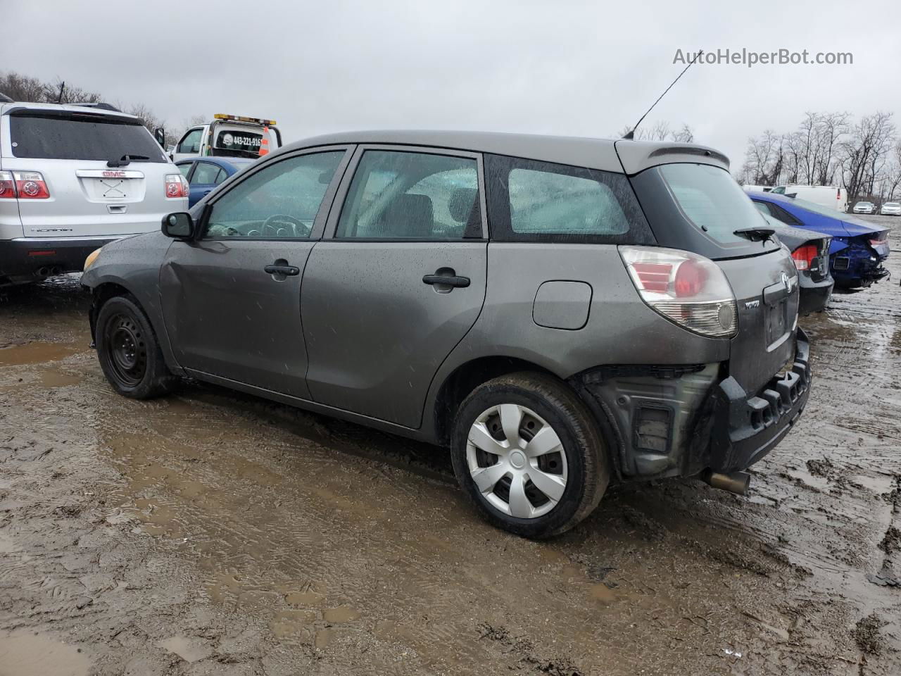 2008 Toyota Corolla Matrix Xr Gray vin: 2T1KR32E78C688427