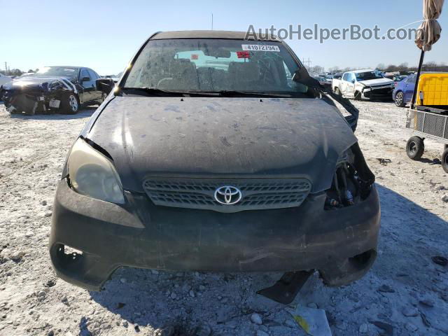 2008 Toyota Corolla Matrix Xr Black vin: 2T1KR32E78C701287