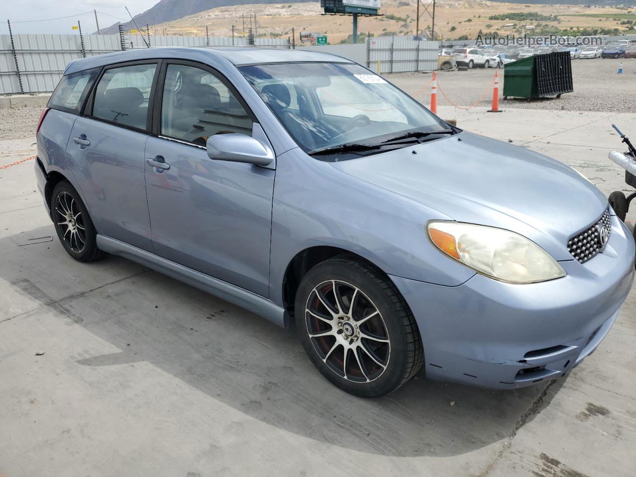 2003 Toyota Corolla Matrix Xr Blue vin: 2T1KR32E83C000430