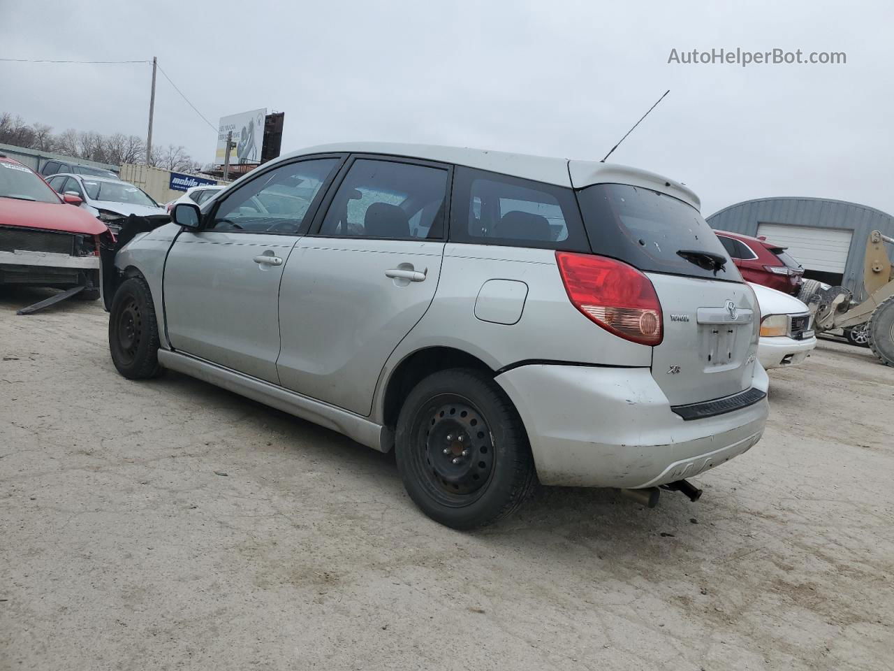 2004 Toyota Corolla Matrix Xr Silver vin: 2T1KR32E84C200080