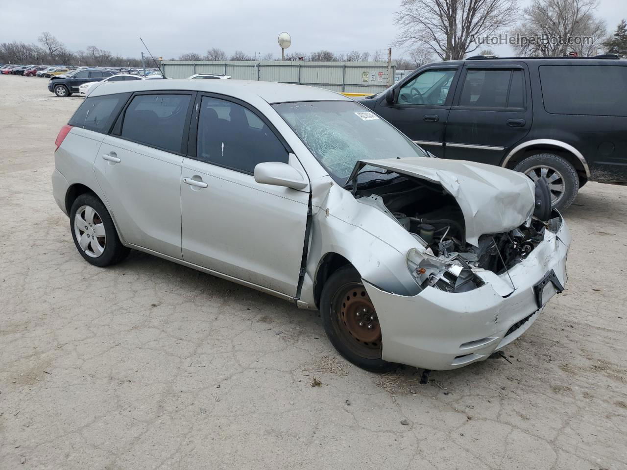 2004 Toyota Corolla Matrix Xr Silver vin: 2T1KR32E84C200080