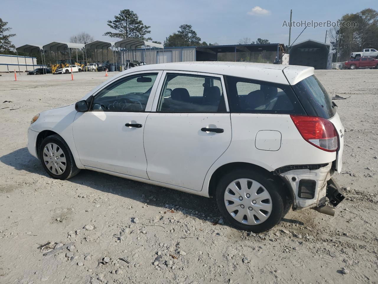 2004 Toyota Corolla Matrix Xr White vin: 2T1KR32E84C205327