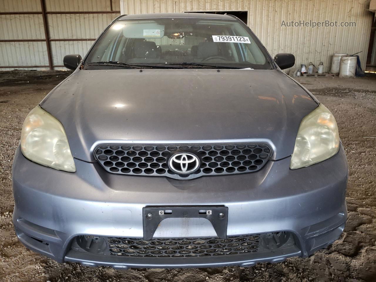 2004 Toyota Corolla Matrix Xr Gray vin: 2T1KR32E84C248887