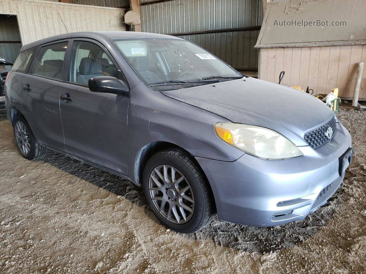 2004 Toyota Corolla Matrix Xr Gray vin: 2T1KR32E84C248887