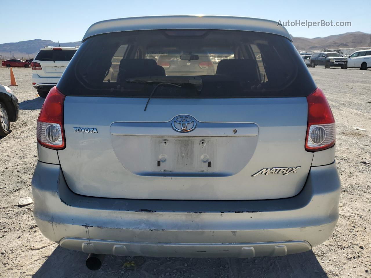 2004 Toyota Corolla Matrix Xr Silver vin: 2T1KR32E84C265124