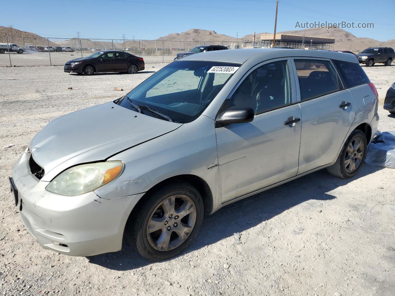 2004 Toyota Corolla Matrix Xr Silver vin: 2T1KR32E84C265124