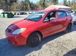 2008 Toyota Corolla Matrix Xr Red vin: 2T1KR32E88C713125