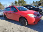 2008 Toyota Corolla Matrix Xr Red vin: 2T1KR32E88C713125