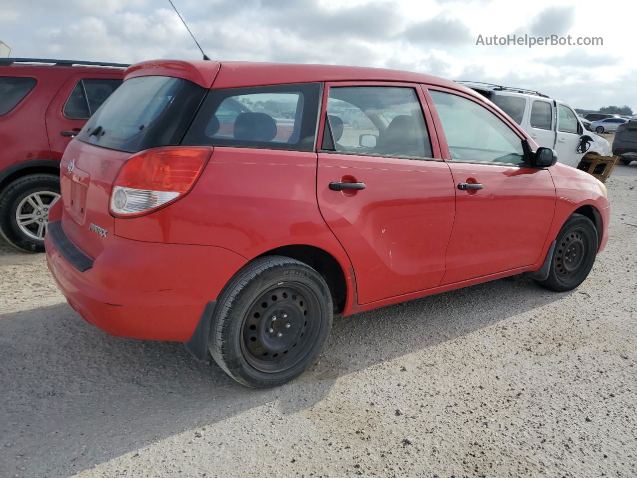 2003 Toyota Corolla Matrix Xr Red vin: 2T1KR32E93C028480