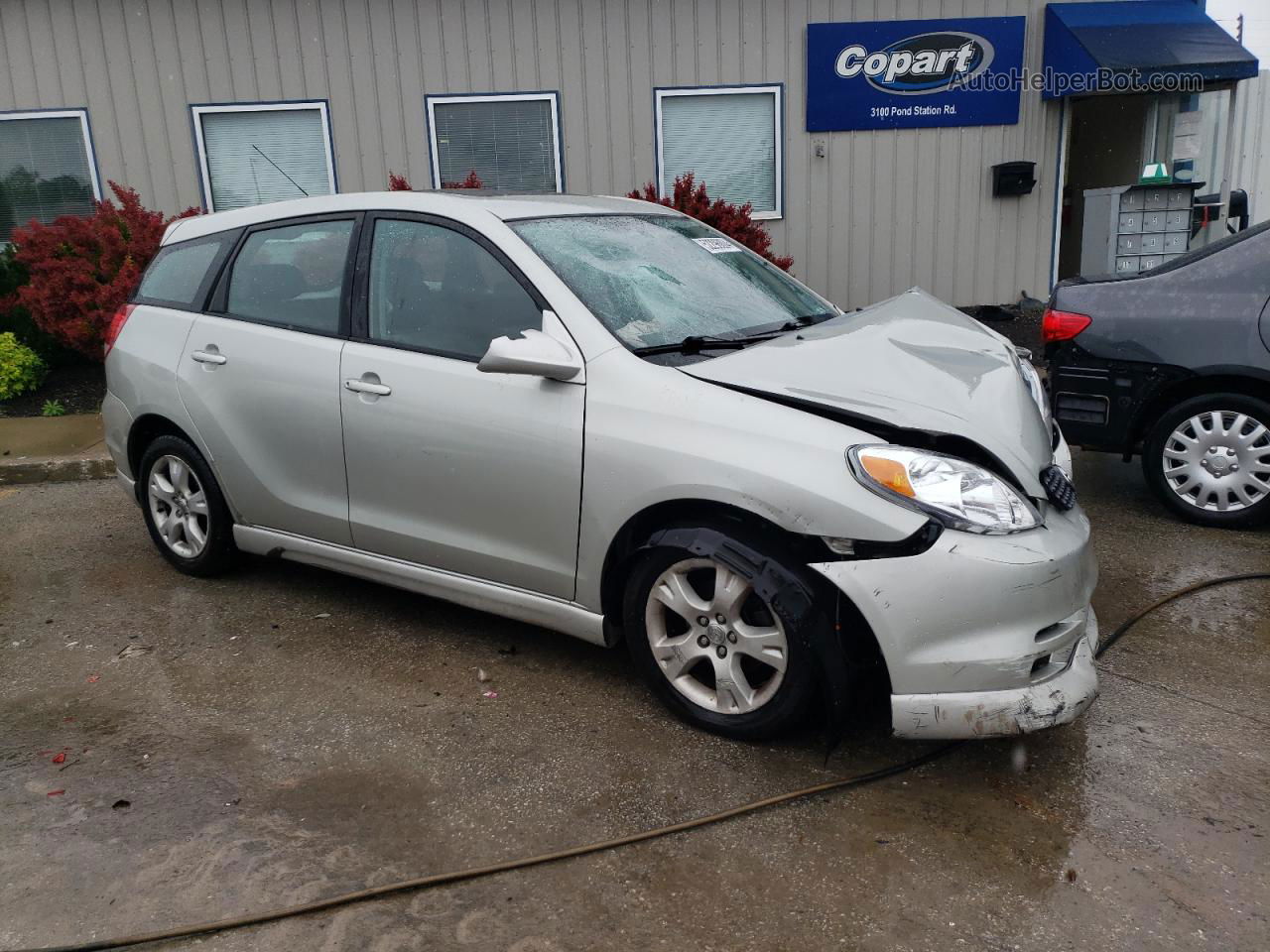 2003 Toyota Corolla Matrix Xr Silver vin: 2T1KR32E93C136548