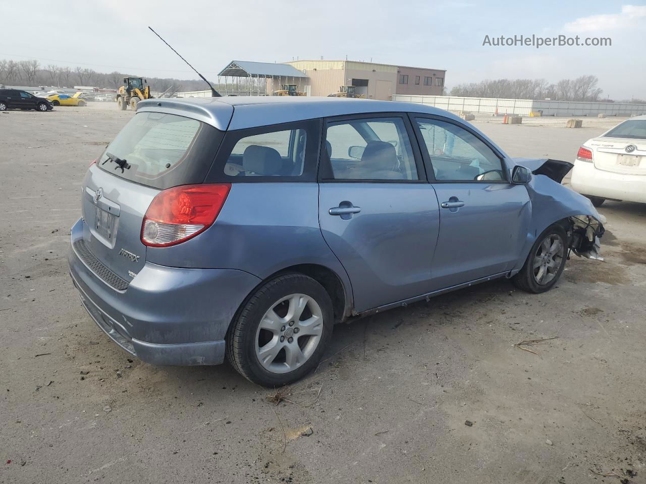 2003 Toyota Corolla Matrix Xr Blue vin: 2T1KR32E93C155911