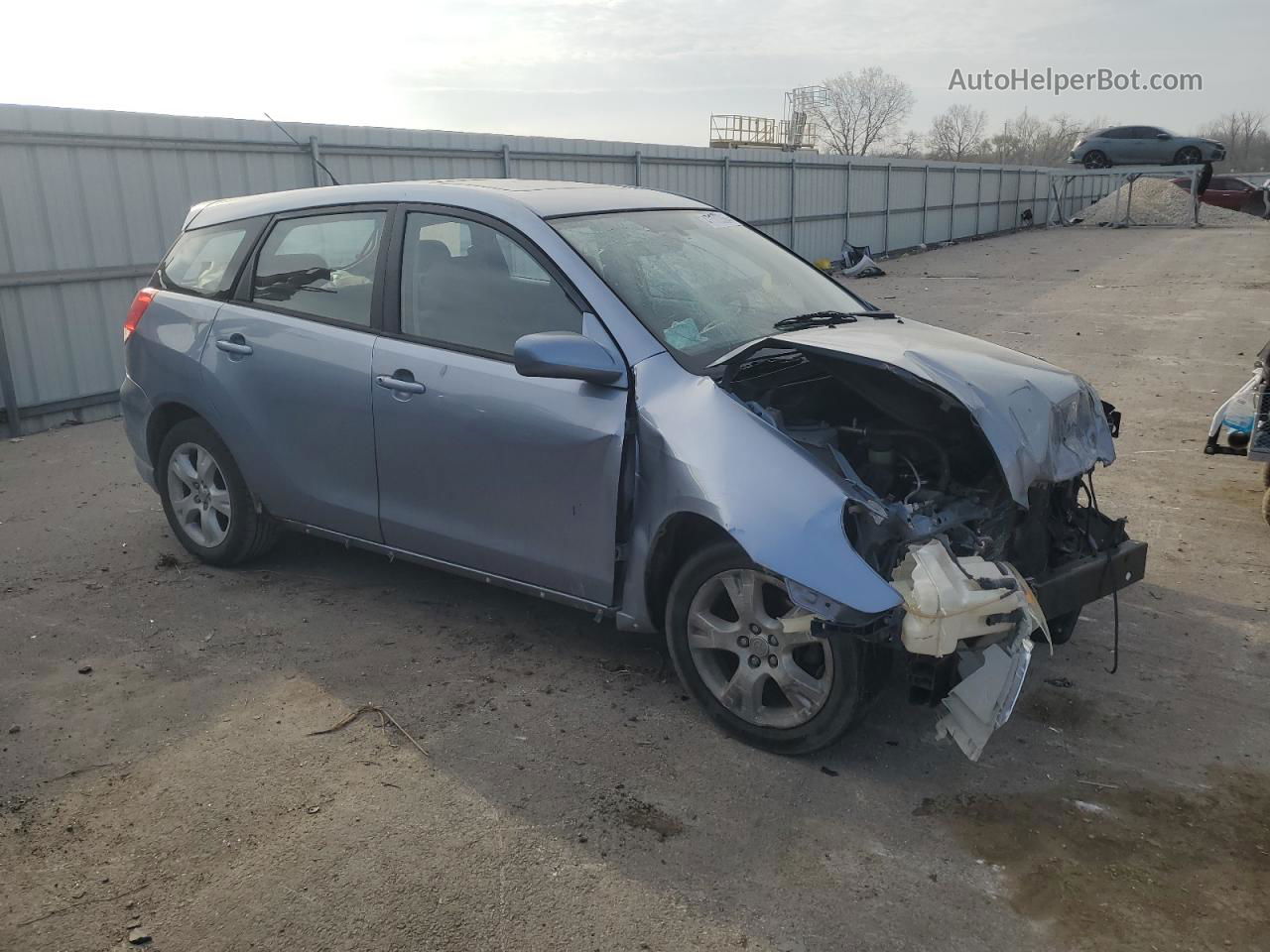 2003 Toyota Corolla Matrix Xr Blue vin: 2T1KR32E93C155911