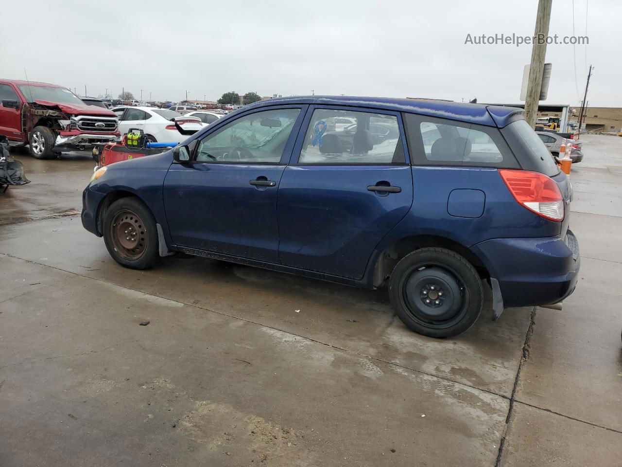 2003 Toyota Corolla Matrix Xr Blue vin: 2T1KR32E93C162227