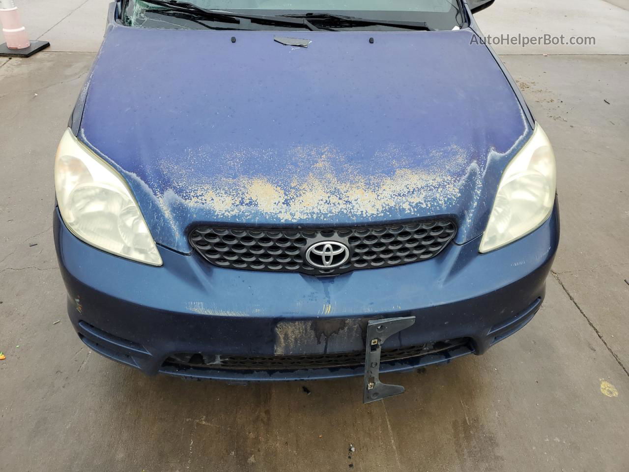 2003 Toyota Corolla Matrix Xr Blue vin: 2T1KR32E93C162227