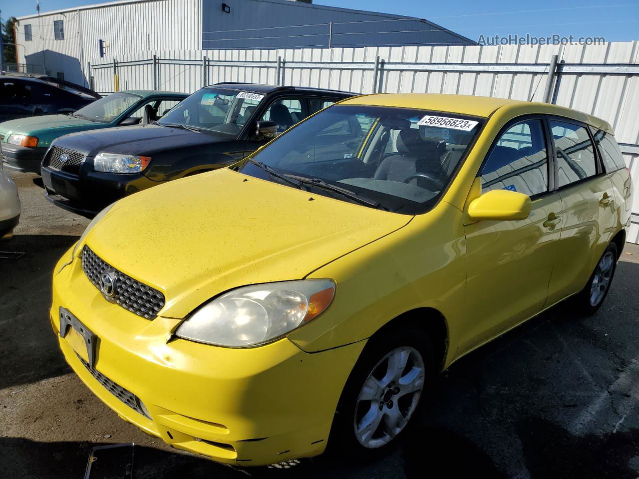 2004 Toyota Corolla Matrix Xr Желтый vin: 2T1KR32E94C195424